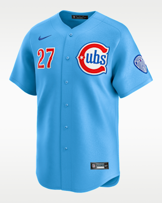 Cubs ユニフォーム Lサイズ 青 Dansby Swanson Chicago Cubs Nike Men's Light Blue 2nd Alternate